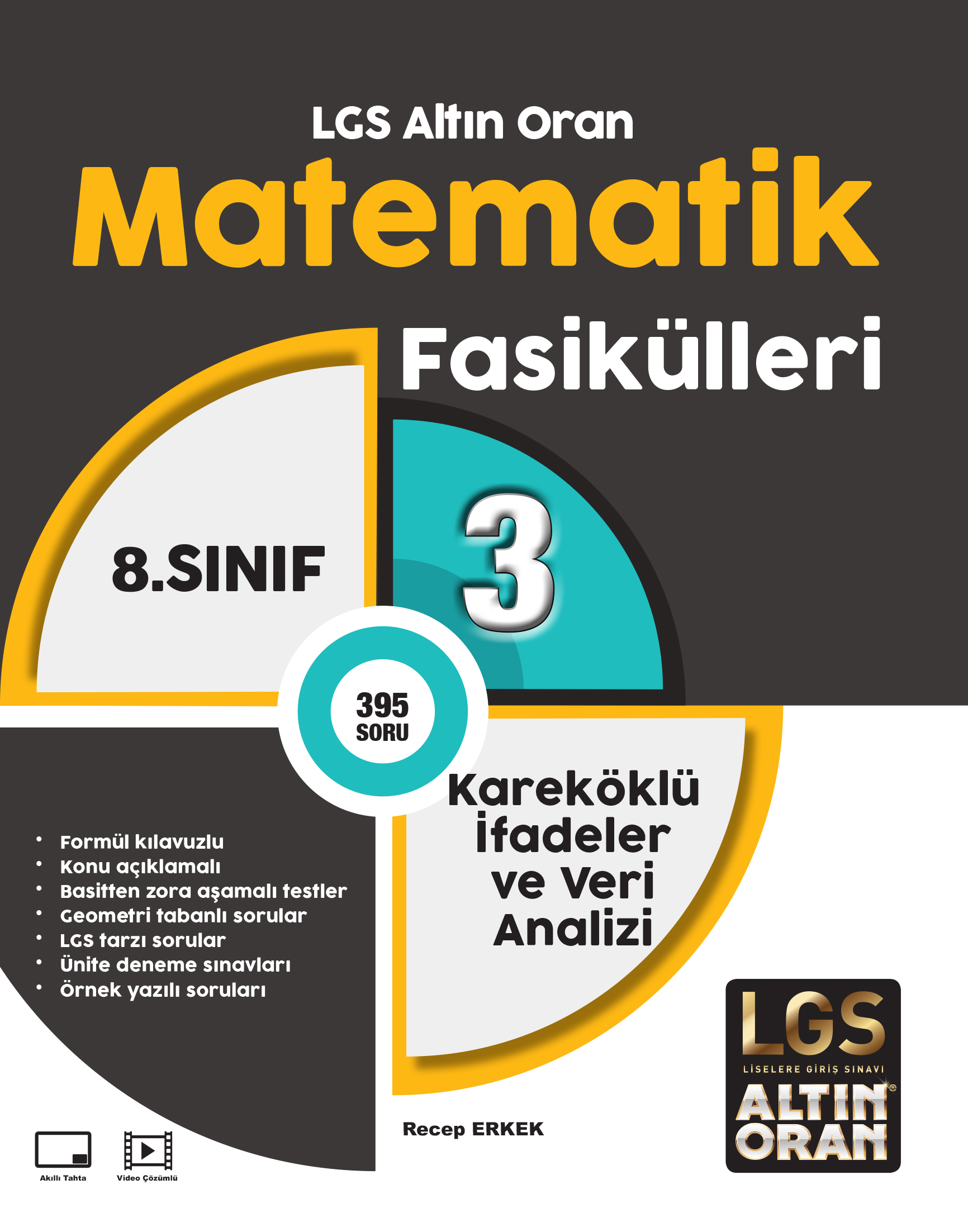 LGS Altın Oran Matematı̇K Fası̇KüLlerı̇ - KareköKlü İFadeler ve Verı̇ Analı̇Zı̇ kapak görseli